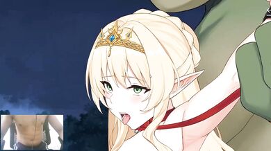 The Bigger Dick In This Game elf hentai blonde milf gets Ahegao creampie