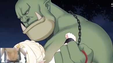 The Bigger Dick In This Game elf hentai blonde milf gets Ahegao creampie