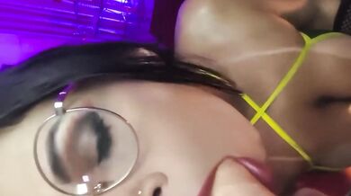 The cuckold's whore danced for me live on MILF solo strip show