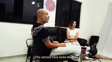 Loan shark pins the religious wife down and fucks her from behind