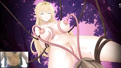 Elf MILF Rough Creampie Blonde Hentai Game Destroyed