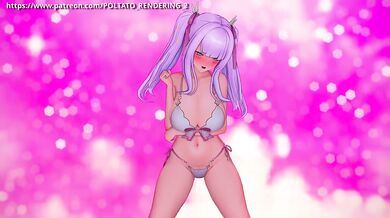 Hentai MMD Plymouth Vibrations Dance Solo Big Ass Big Tits