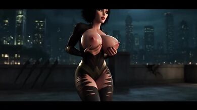 Curvy fantasy dames tear up a lesbian orgy in a smokin’ 3D harem