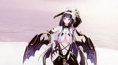 Nude Elf VTuber dances KPop hard in MMD hentai cosplay