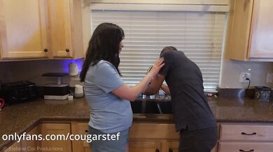 Hotwife MILF ruined by plumbers in messy threesome gangbang