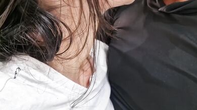 My wife's maid took my money and now she's riding my cock while texting her