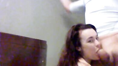 Muscular guy destroys her upside down pay eating face raw