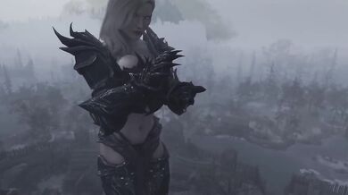 Tall blonde giantess crushes city with growing tits POV
