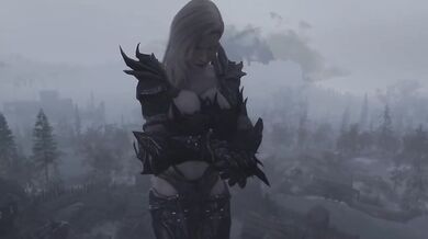 Tall blonde giantess crushes city with growing tits POV