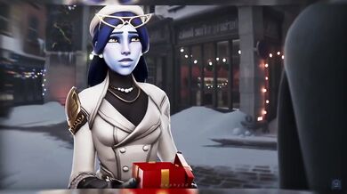 Widowmaker Mommy Rides Doggy with Big Juicy Ass in 4K Compilation