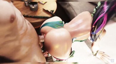 Luna Snow Gets Destroyed Doggy Style by Marvel Rivals HeLa Creampie Compilation 4K 60fps