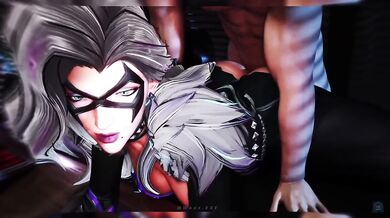Luna Snow Gets Destroyed Doggy Style by Marvel Rivals HeLa Creampie Compilation 4K 60fps