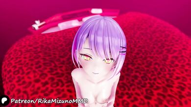 Towa’s seductive dance ruins your mind R18 MMD ecchi solo ecstasy