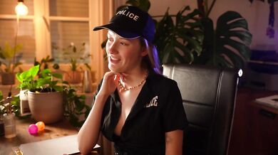 Horny Blonde Cop ASMR Roleplay Teases You