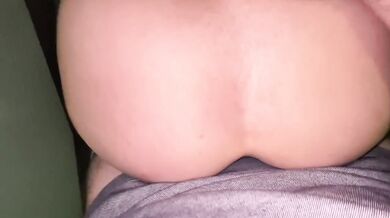 Ass Fucked in the entrance while cumshot leaks everywhere