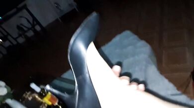 Rough Neighbor Pounded My Juicy Vagina While I Wore Heels