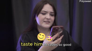 Surprised at how well my husband sucks cock cuckold femdom goddess deep throat JOI