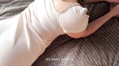 hot stepsister under my dress parents gone fuck me cowgirl creampie big dick