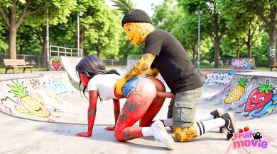 Skater Goth Girl Gets Railed by Abacaxudo in Hot Anal POV