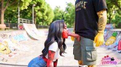 Skater Goth Girl Gets Railed by Abacaxudo in Hot Anal POV