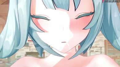 Faruzan Gets Destroyed Gushing POV Big Tits Hentai