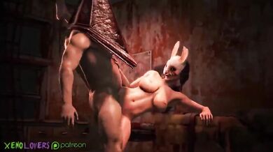 Cowgirl Creampie Compilation: DBD Ghostface Alien Cumshots