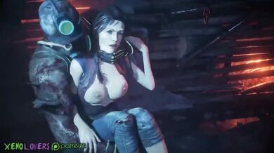 Cowgirl Creampie Compilation: DBD Ghostface Alien Cumshots