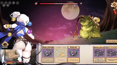 Demonic kunoichi feetjob ruins old man with big dick and creampie
