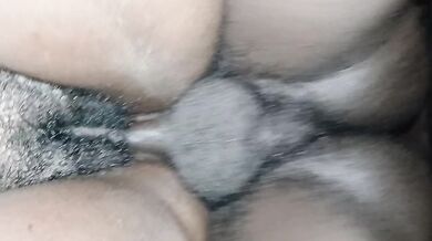 Step daughter begged me to fuck her from behind before mom returns cumming inside her tight pussy