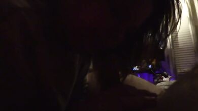 Amateur wife deepthroat best blowjob ever sloppy cum in mouth POV
