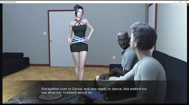 Hotwife Zoey Teases Her Husband with her Old Black Neighbor Big Black Cock