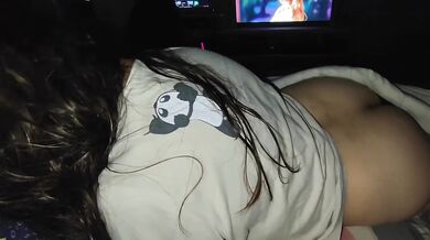 Latina MILF gets Destroyed Anal Fucked Big Ass Bulging with Cum Challenge