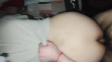 Latina MILF gets Destroyed Anal Fucked Big Ass Bulging with Cum Challenge