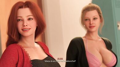 Blonde College Girl Gets Fucked Off The Rim in Hentai Game