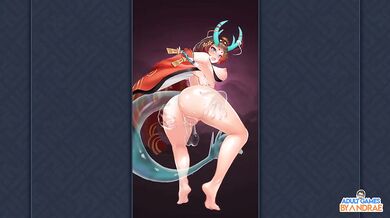 Dragon Goddess Zhuyin Gets Destroyed in Nutaku Hentai Game