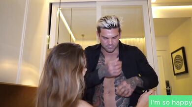 Hot stepsister gets fucked and gagged raw by her stepbrother