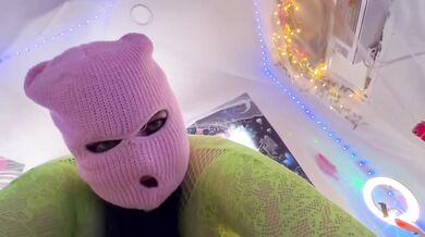 Ski Mask Goddess Destroys You Only Cum When She Says So