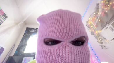 Ski Mask Goddess Destroys You Only Cum When She Says So