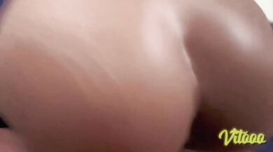 Tight latina flaquita gets destroyed by a massive cock while face down