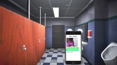 Teacher sends 3D pussy photo then sucks me raw in school toilet