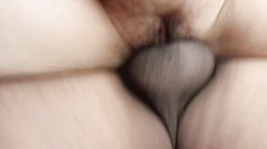 My sexy neighbor rips that tight pussy raw and busts her milf cunt hard