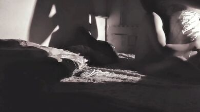 Filming my Stepdaughter riding me in her sexy dress