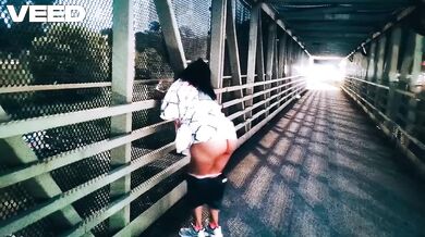 Milf Solo Female Bikers Watch Me On Bike Path Bridges Highway