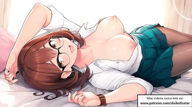 Your girlfriend makes you a cuckold and you masturbate joi hentai en español