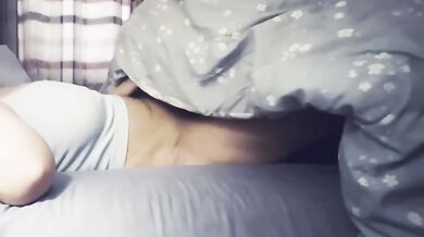 Stepdaddy wakes up milf mommy in a taboo public way she loved it
