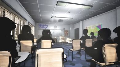 Teacher's slutty secret big tits pussy exposed in class POV