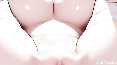 Rias Gremory is back for you raw anime hentai gangbang