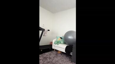 Blonde Barbie’s sweaty six-pack workout ruined her panties