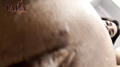 Cum inside and keep fucking me Brazilian Latina squirts alone in POV dirty talk