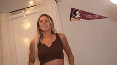 I CREAMPIED my girlfriend's college roommate in her dorm during class